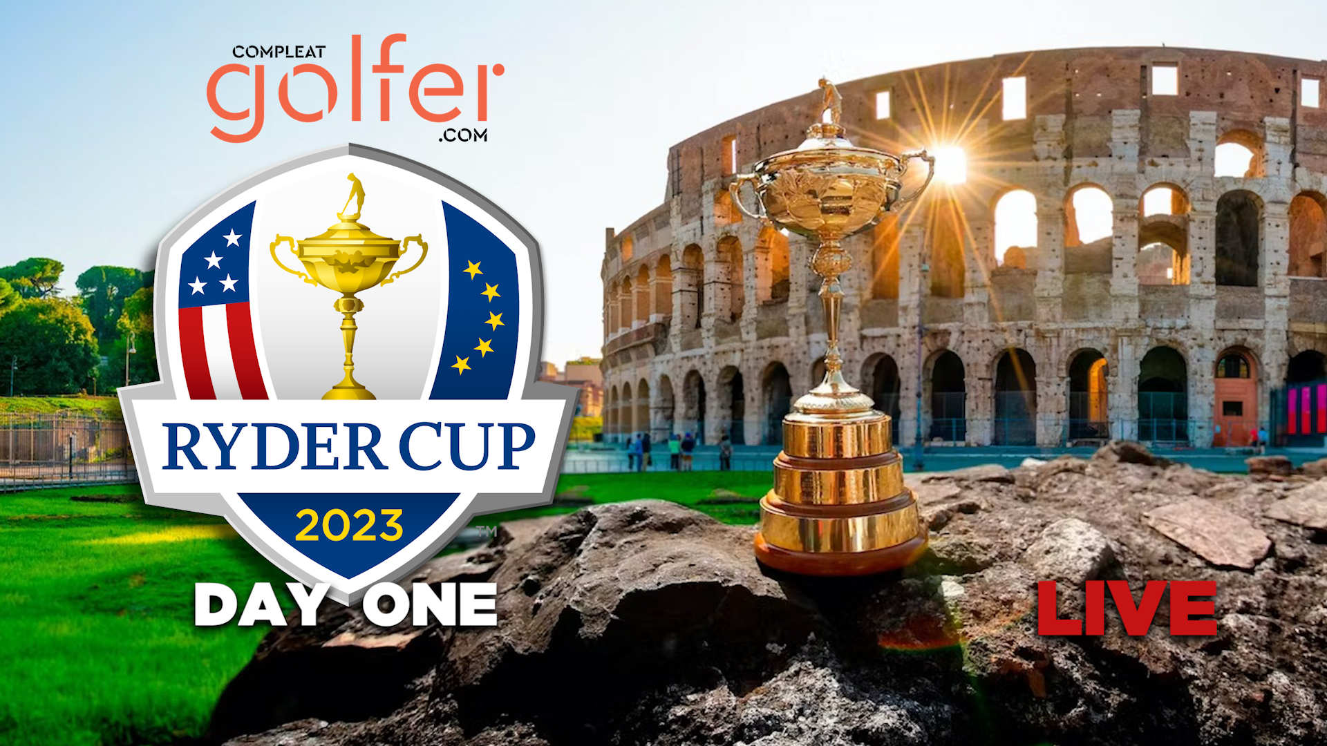 LIVE 2023 Ryder Cup (Day 1)
