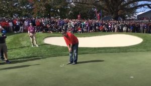 Watch: When US fan accepted Ryder Cup challenge
