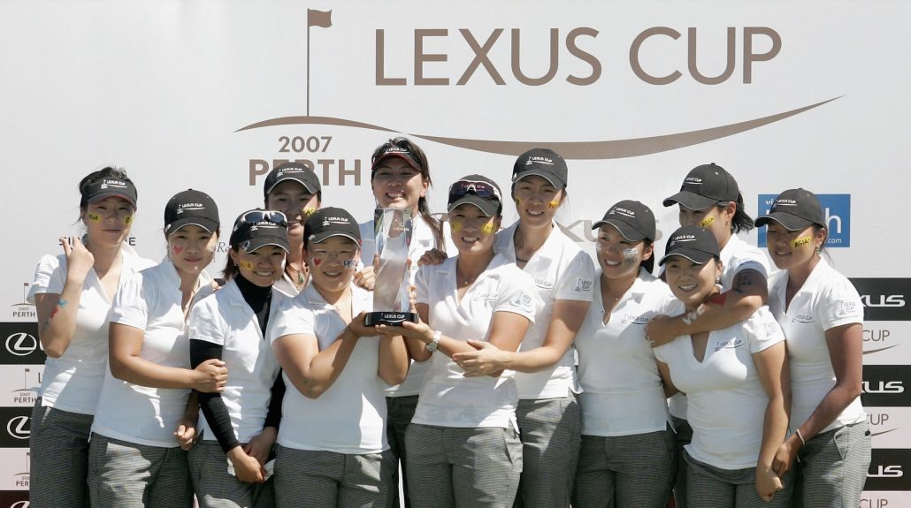 Team Asia win 2007 Lexus Cup Paul Kane:Getty Images