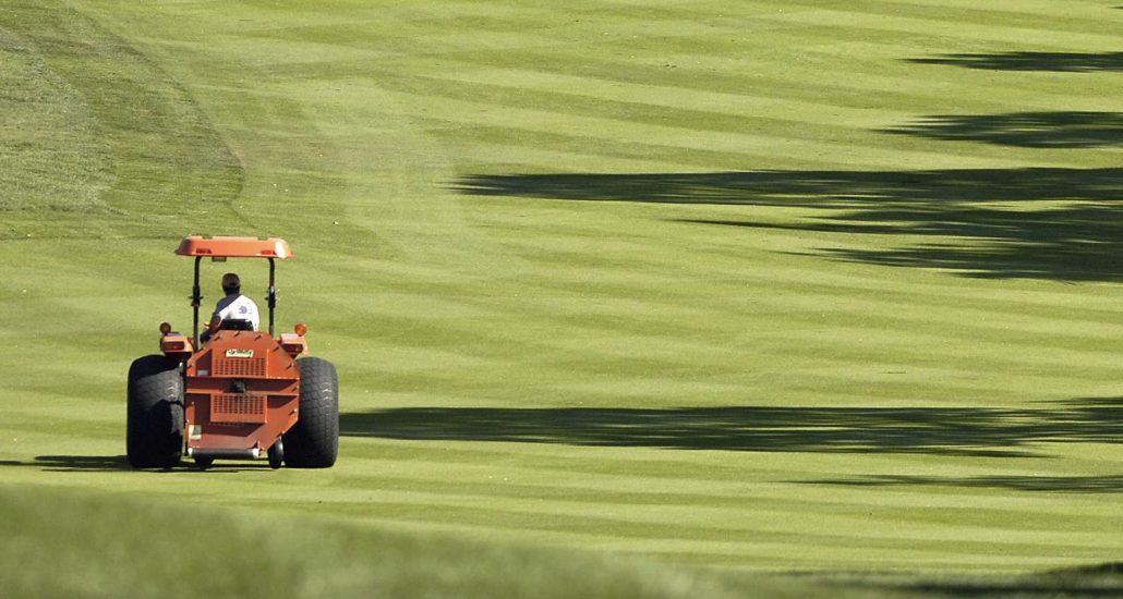 golf course tractor