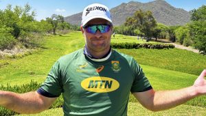 Ryan Fox Springbok jersey