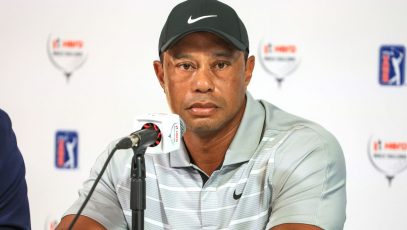 Tiger Woods Hero presser 28 Nov 2023