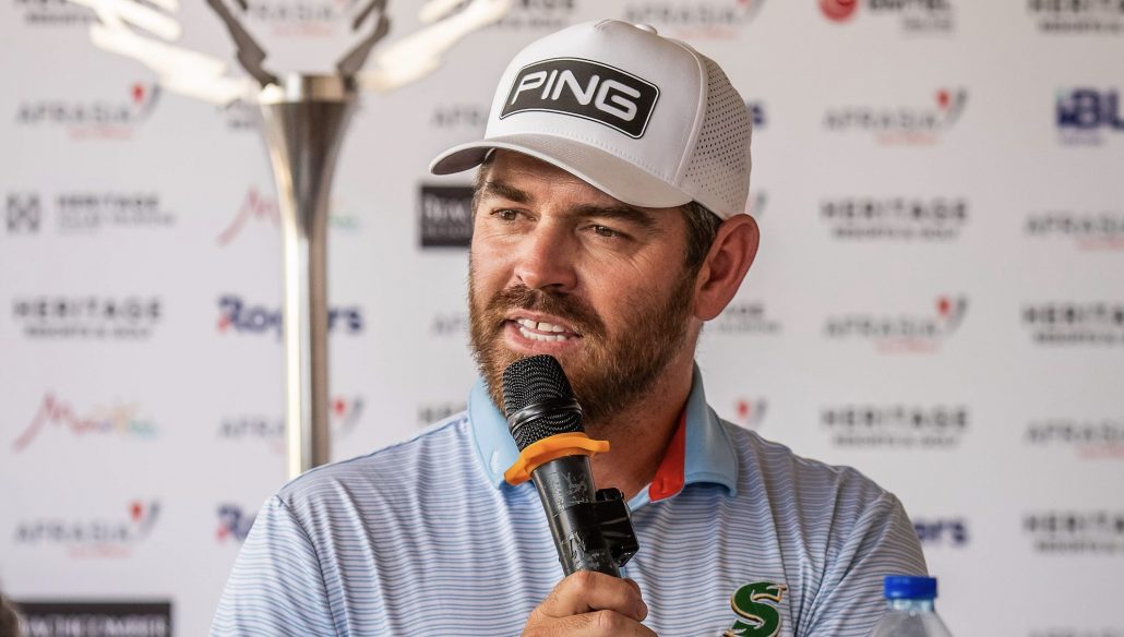 Louis Oosthuizen Mauritius Open presser 2023