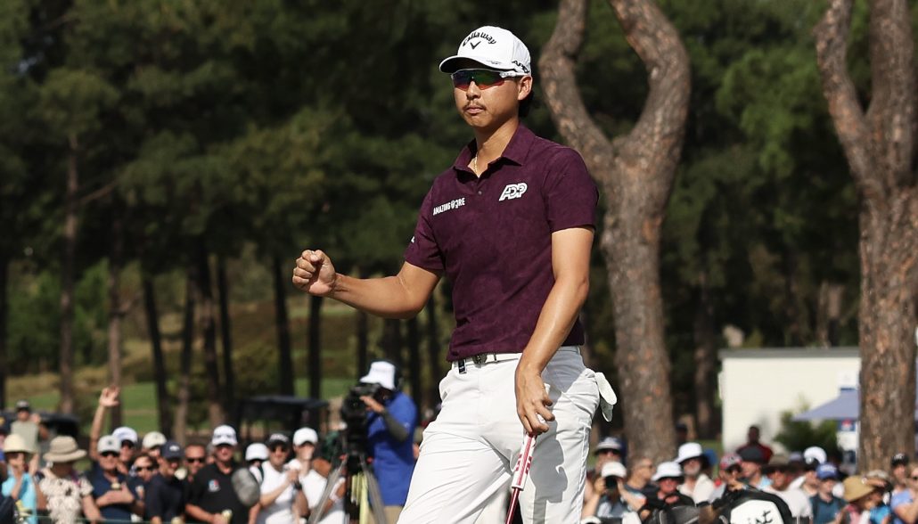 Min Woo Lee Aus Open 1 Dec 2023 Mark Metcalfe Getty Images