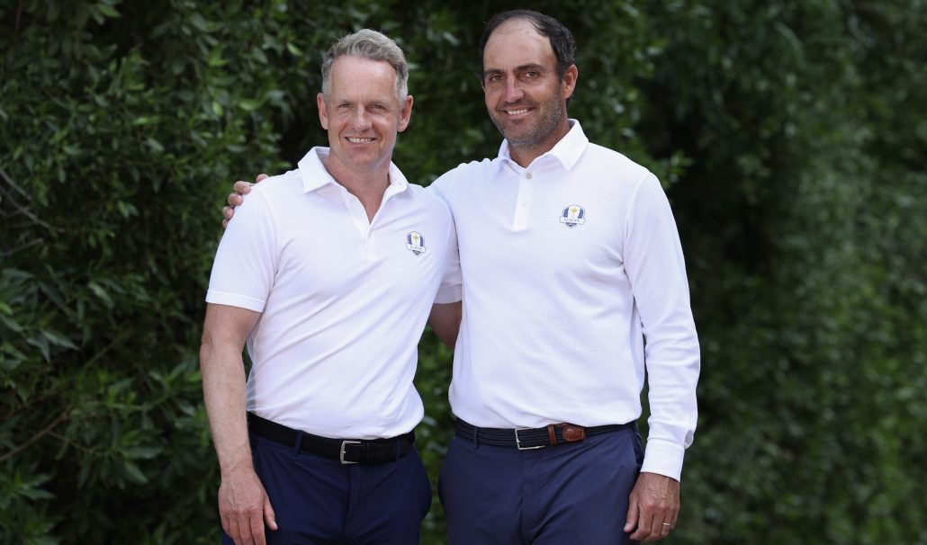 Luke Donald Edoardo Molinari 24 Jan 2024 Richard Heathcote Getty Images