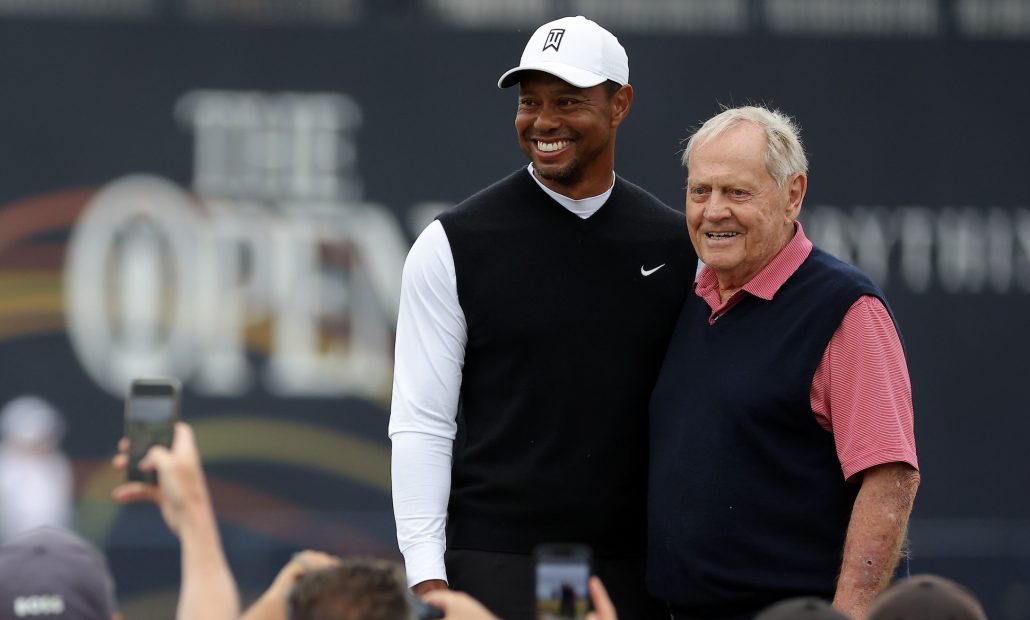 Tiger Woods Jack Nicklaus 2022