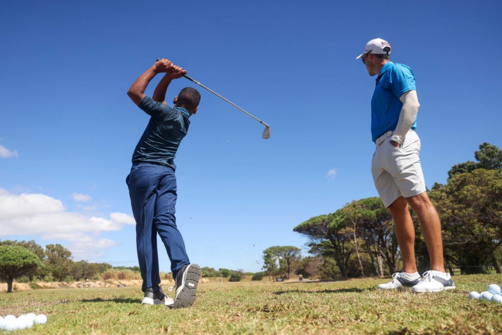 Sunshine Tour inspires young SAGDB golfers