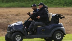 Tiger Woods withdraws 16 Feb 2024 Sean M Haffey Getty Images