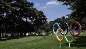 Olympic Games rings Chris Trotman Getty Images