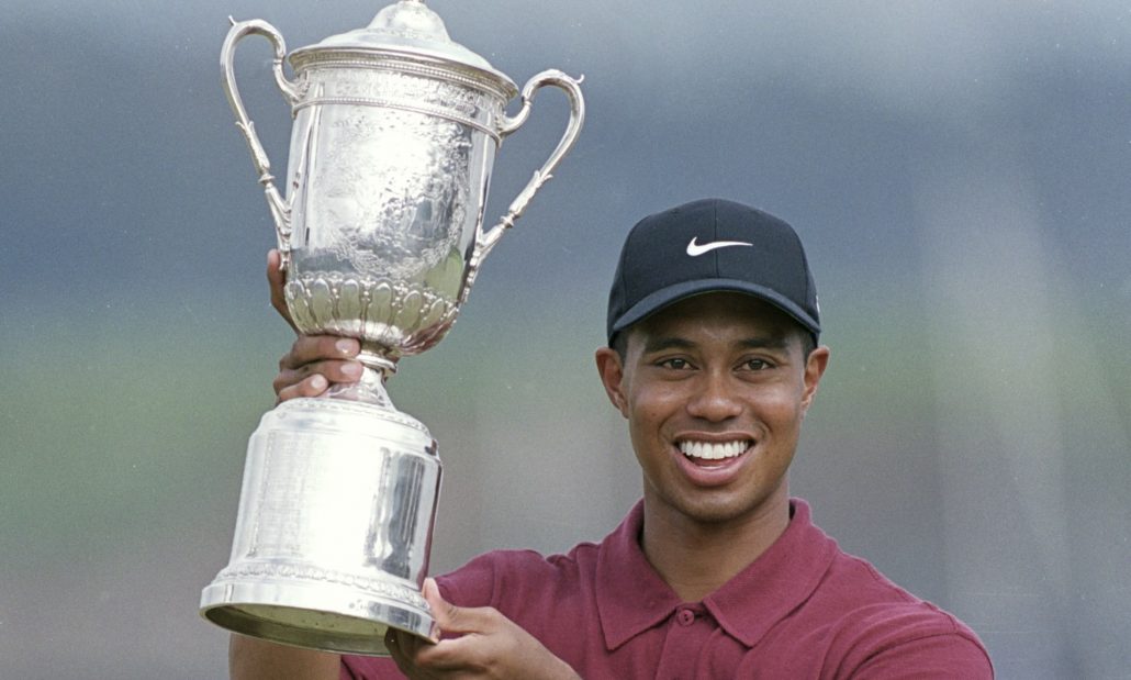 Tiger Woods 2000 US Open Jamie Squire Getty Images