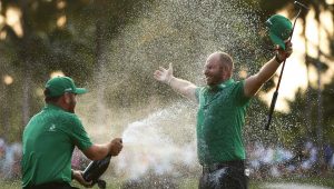 Dean Burmester Louis Oosthuizen 7 Apr 2024 Megan Briggs Getty Images