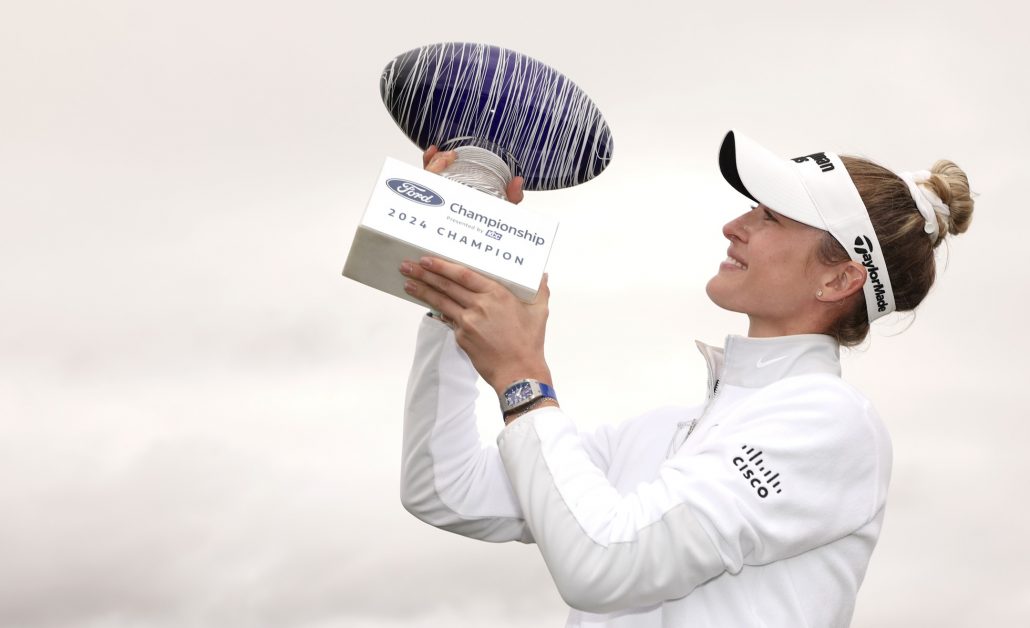 Nelly Korda 31 Mar 2024 Christian Petersen Getty Images
