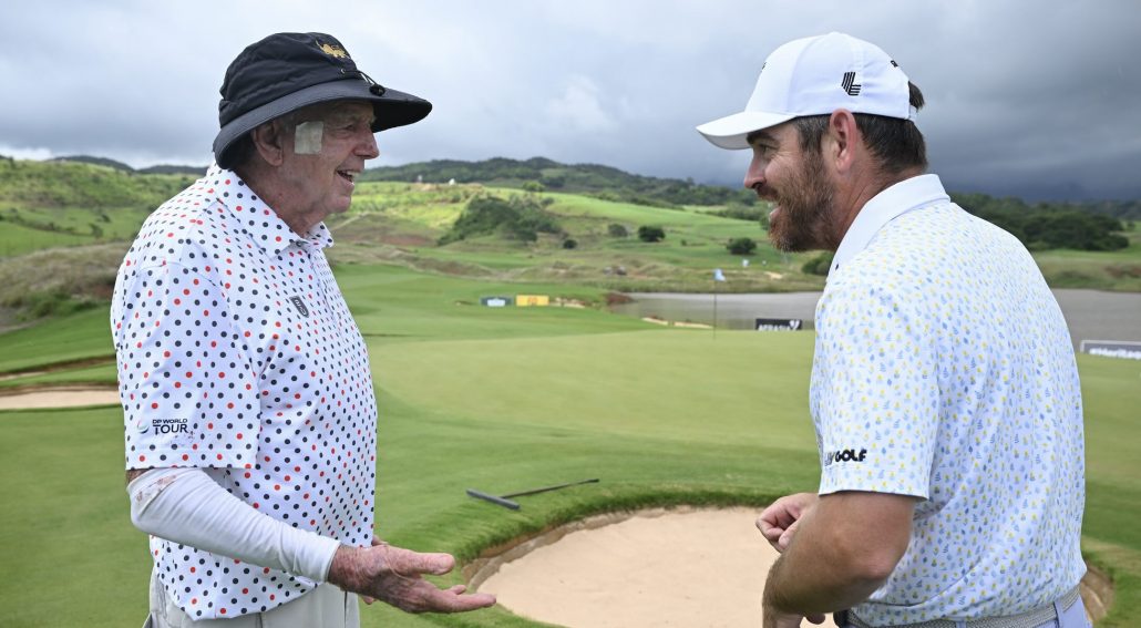 Peter Matkovich Louis Oosthuizen 13 December 2023 Stuart Franklin Getty Images