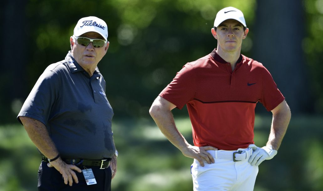 Rory McIlroy Butch Harmon 2016 Stuart Franklin Getty Images