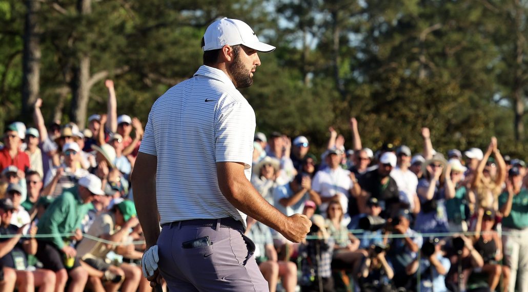 Scottie Scheffler 13 Apr 2024 Andrew Redington Getty Images