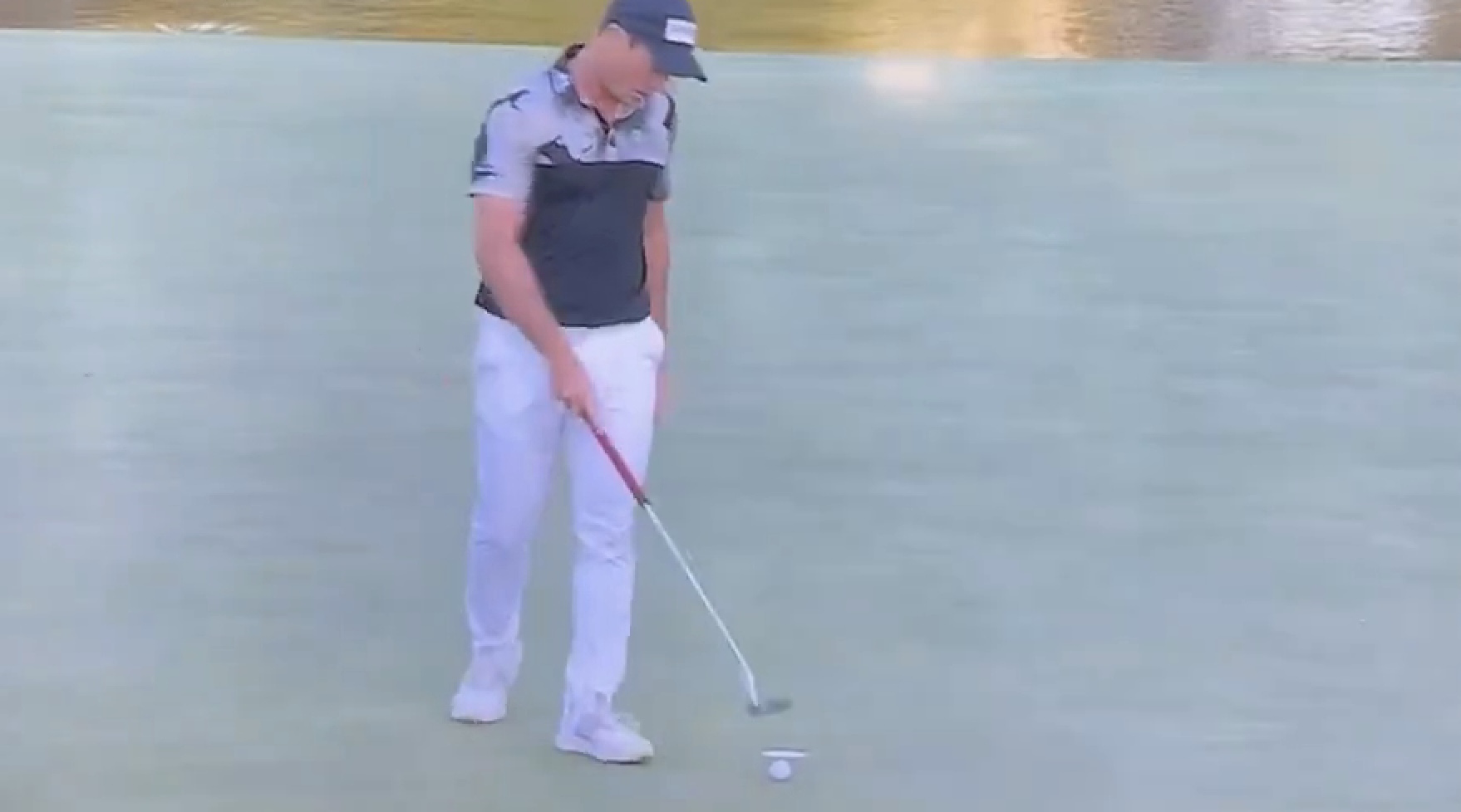 Watch Hovland's Masters nightmare