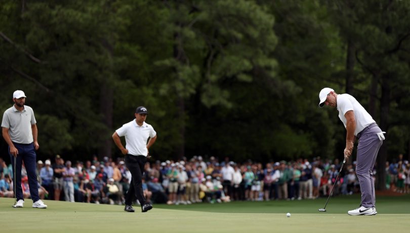 Rory McIlroy Scottie Scheffler Xander Schauffele Maddie Meyer Getty Images 2024