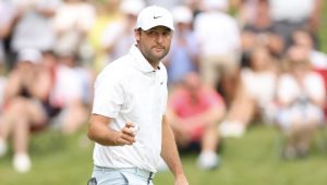 Scottie Scheffler 8 June 2024 Michael Reaves Getty Images