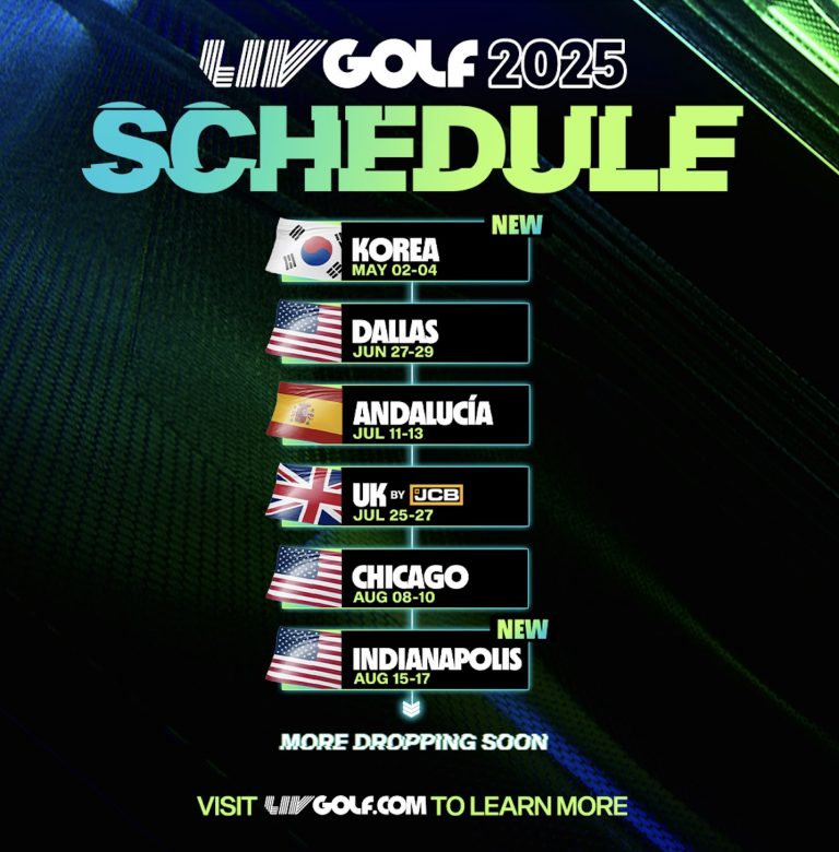 LIV Golf announces two new events