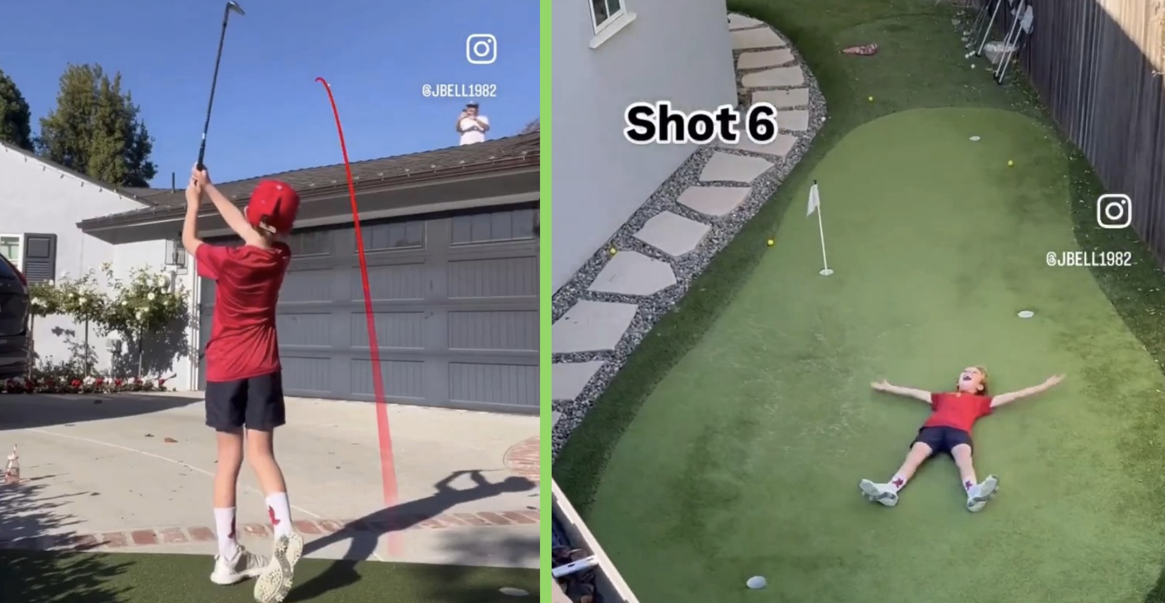 Bryson DeChambeau over-a-house hole-in-one challenge