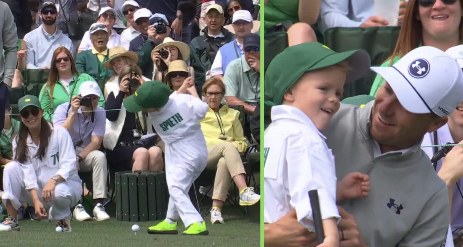 Sammy Spieth lets it rip at Augusta