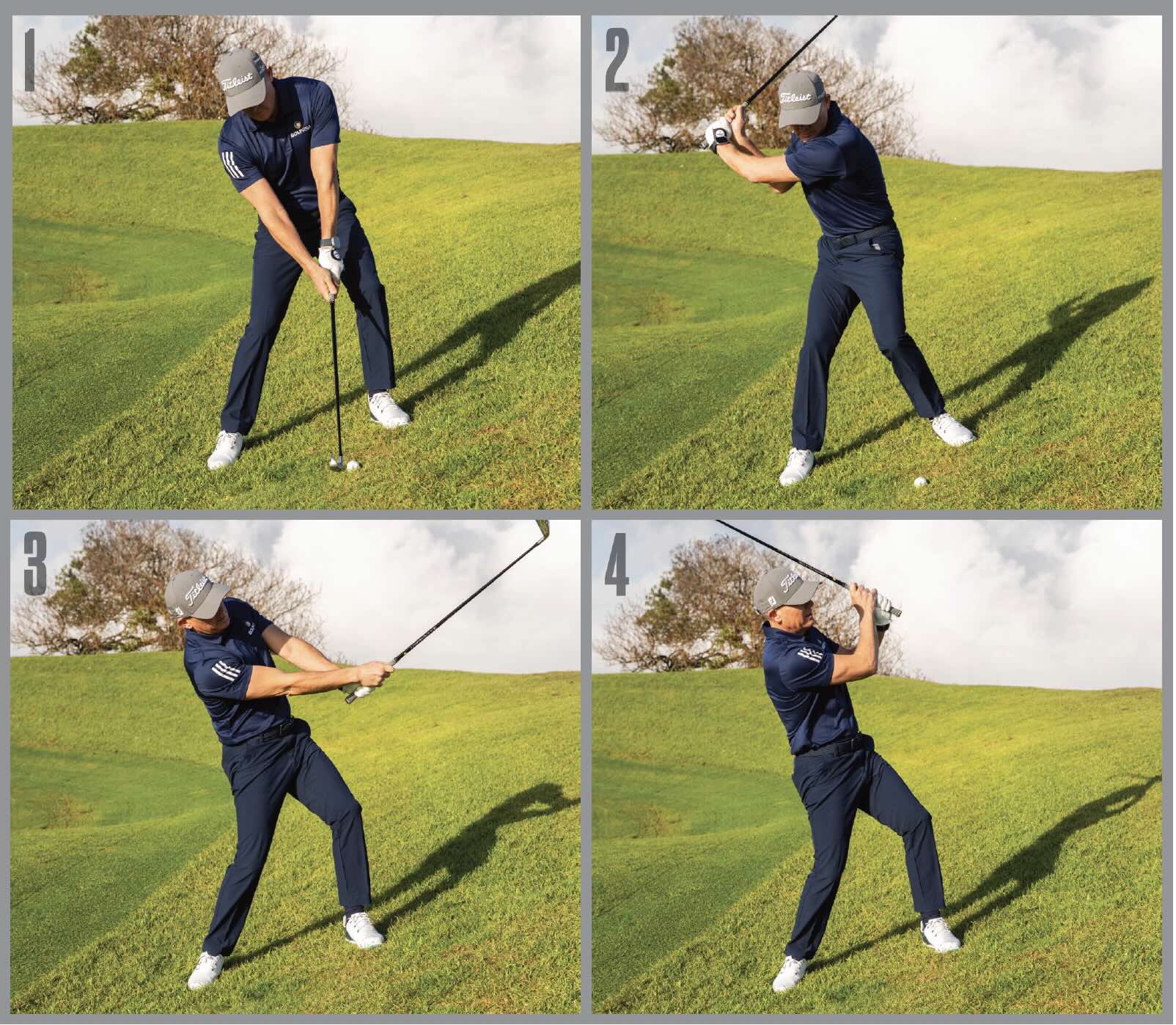 Uphill lie
