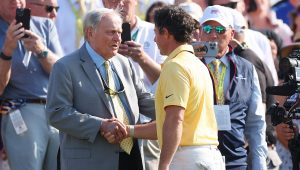 Jack Nicklaus Rory Mcllroy 28 May 25 Micheal Reaves Getty Images