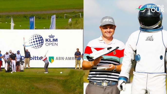 When pro golfer won trip to space